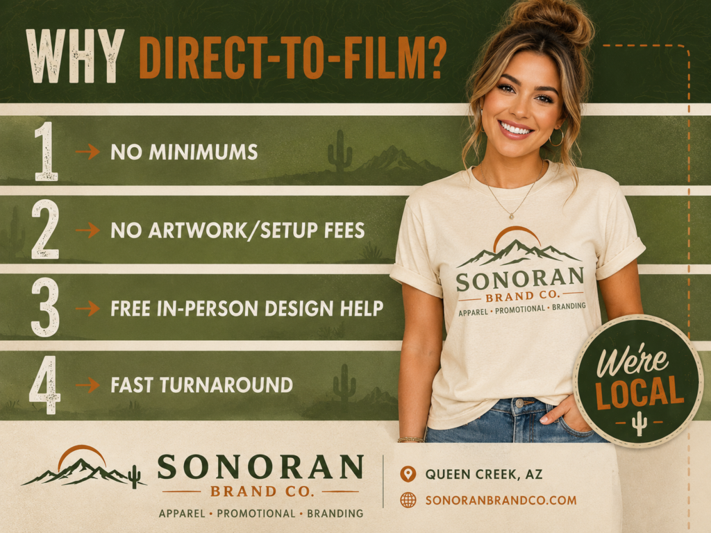 Reasons to Choose DTF Printing 